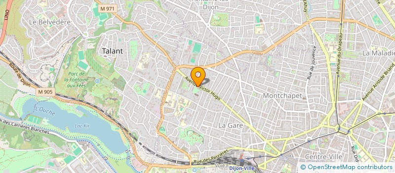 localisation de l'entreprise APOXRUS à DIJON