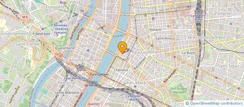 localisation de l'entreprise APOYO URBANO à LYON