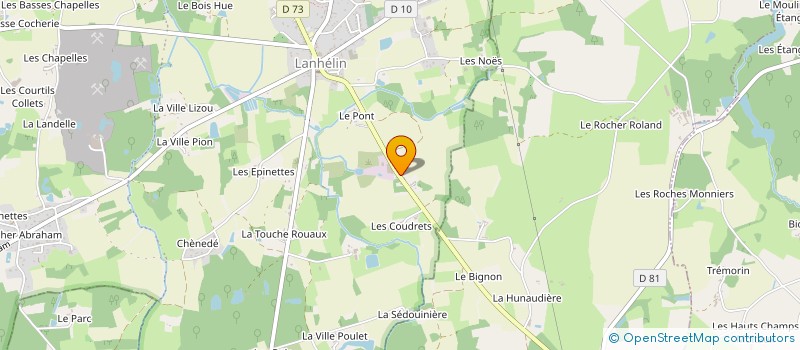 localisation de l'entreprise APOZ T.P  MESNIL-ROC'H