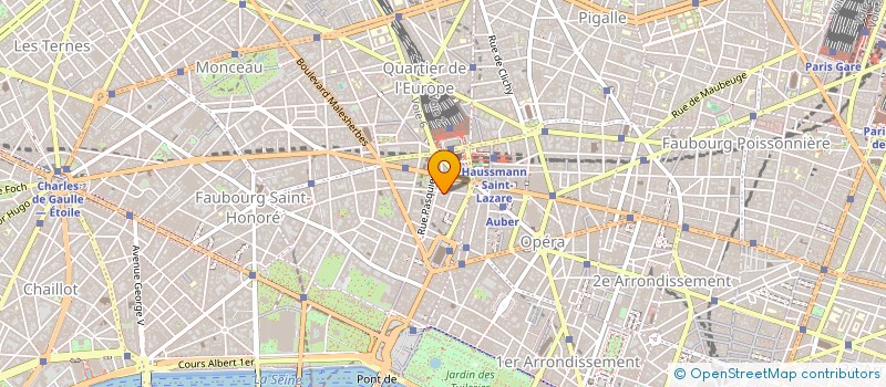 localisation de l'entreprise APP à PARIS