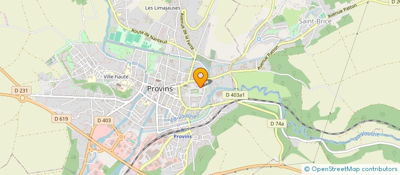 localisation de l'entreprise APP à PROVINS