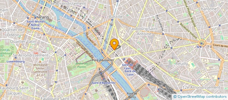 localisation de l'entreprise APP-COM  PARIS