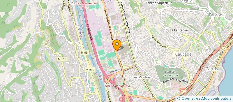 localisation de l'entreprise APP GROUPE à NICE