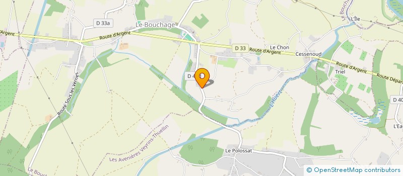 localisation de l'entreprise APP IMMO à LE BOUCHAGE