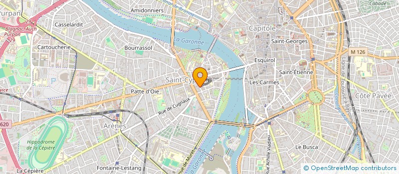 localisation de l'entreprise APP KINESIO à TOULOUSE