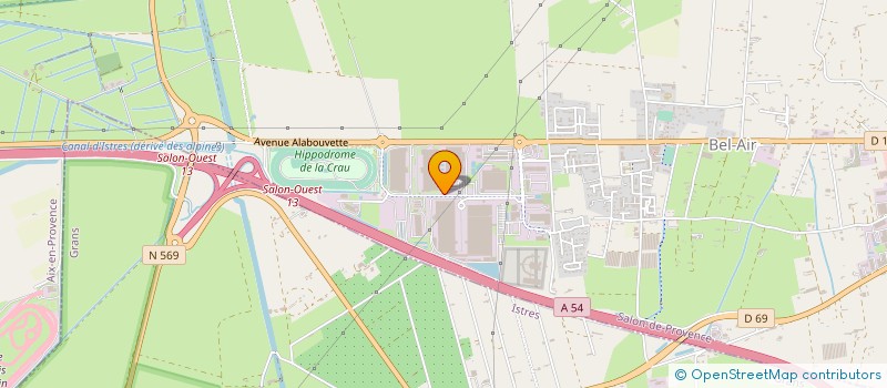 localisation de l'entreprise APP LOGISTIQUE à SALON-DE-PROVENCE