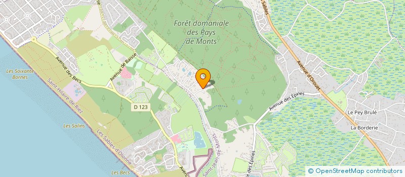 localisation de l'entreprise APP-RACADABRA  SAINT-JEAN-DE-MONTS