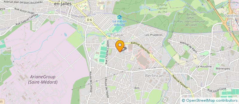 localisation de l'entreprise APPACHE AMA à SAINT-MEDARD-EN-JALLES