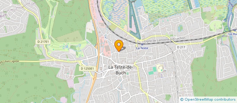 localisation de l'entreprise APPACO à LA TESTE-DE-BUCH