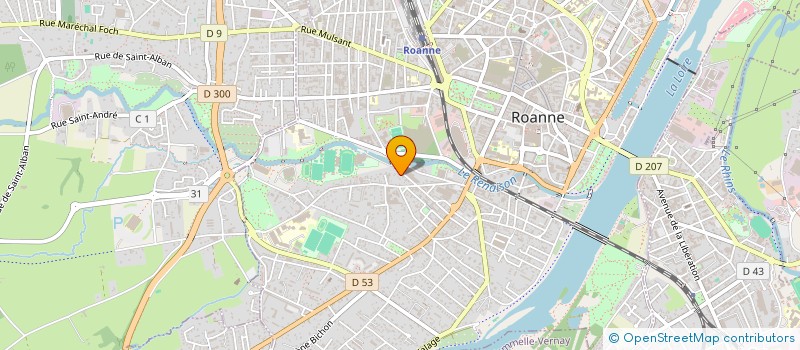 localisation de l'entreprise APPALOO EQUESTRIAN à ROANNE