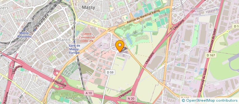 localisation de l'entreprise APPAR REGEN ECONO SOC FOURNIT PRESSINGSS à MASSY