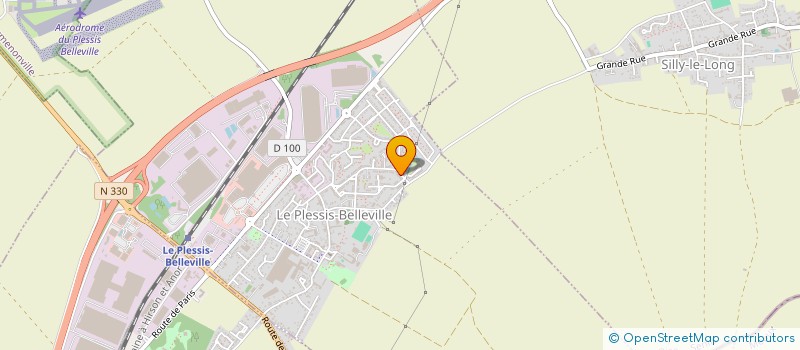 localisation de l'entreprise APPARAITRE  LE PLESSIS-BELLEVILLE