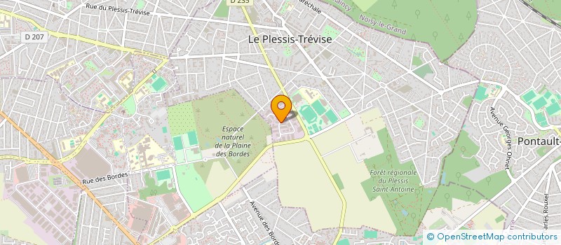 localisation de l'entreprise APPAREILS LEVAGE POUR BATIMENT INDUSTRIE à LE PLESSIS-TREVISE