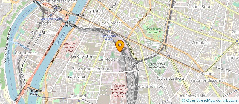 localisation de l'entreprise APPAREILS VETTINER SA  LYON