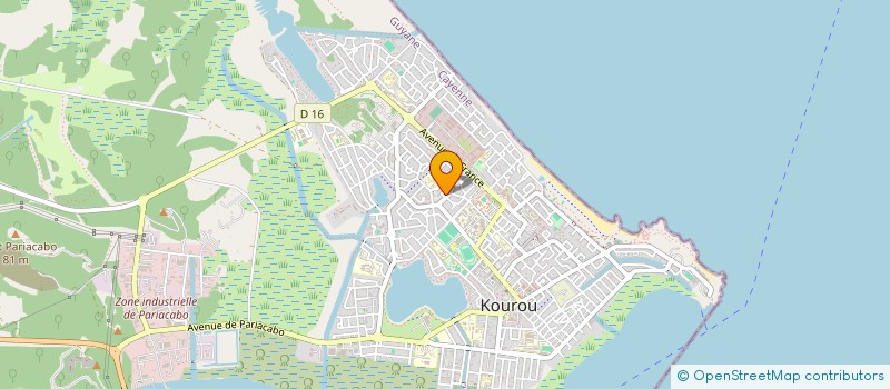 localisation de l'entreprise APPAREL AND SPORT WEAR à KOUROU