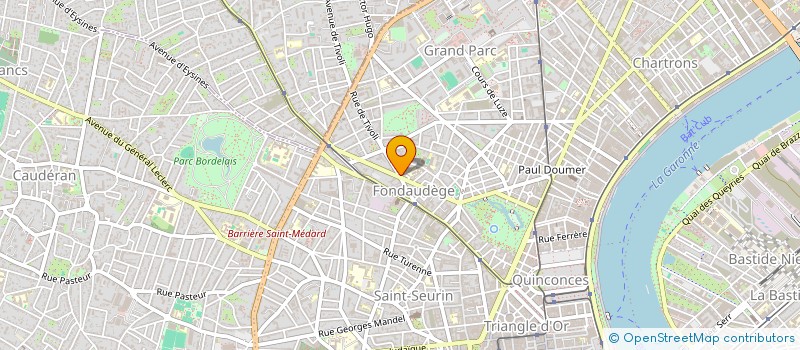 localisation de l'entreprise APPARENCES à BORDEAUX