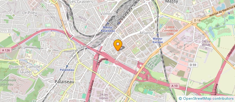 localisation de l'entreprise APPAREO SYSTEMS à PALAISEAU