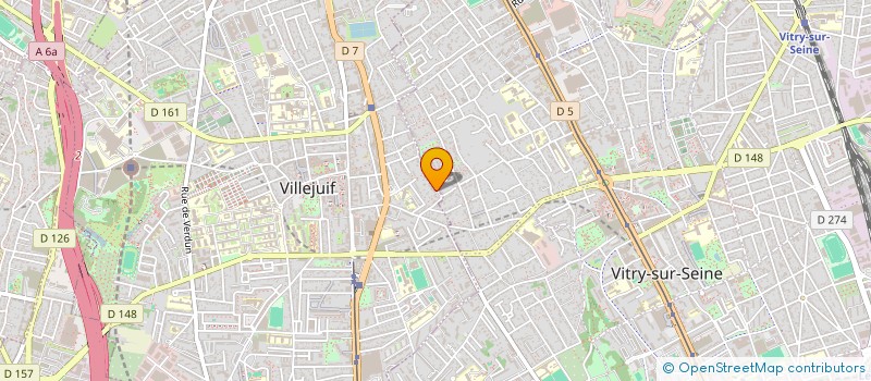 localisation de l'entreprise APPARIS à VILLEJUIF