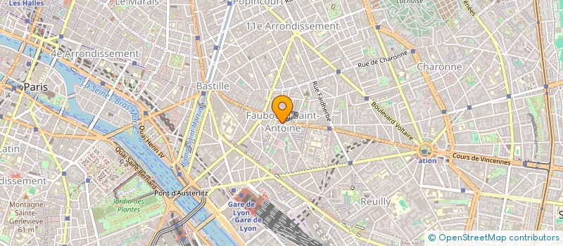 localisation de l'entreprise APPART AGENCY  PARIS