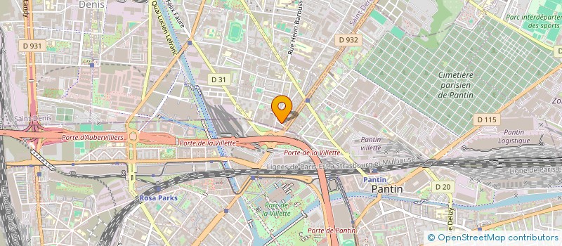 localisation de l'entreprise APPART AUBERVILLIERS  AUBERVILLIERS