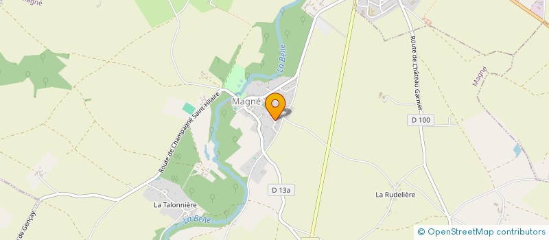 localisation de l'entreprise APPART CLEAN  MAGNE