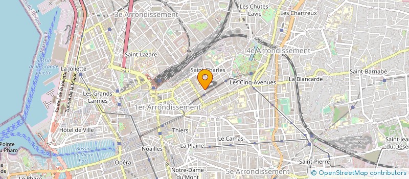 localisation de l'entreprise APPART-CONCEPT à MARSEILLE