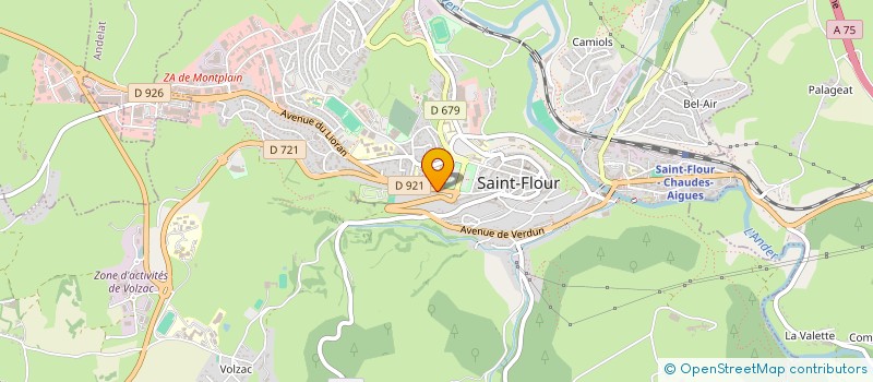 localisation de l'entreprise APPART'EN VILLE à SAINT-FLOUR