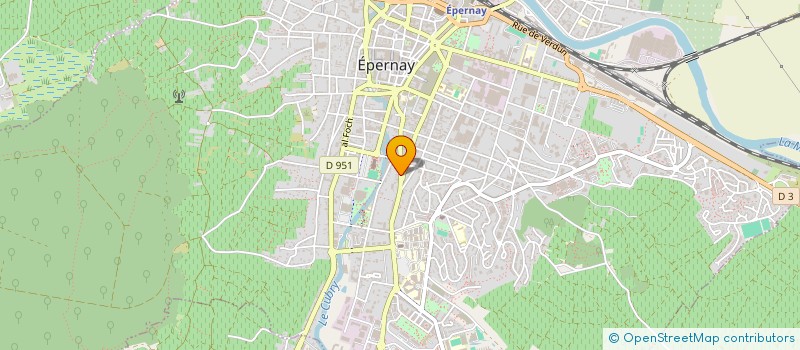 localisation de l'entreprise APPART EPERNAY 3 CR  EPERNAY