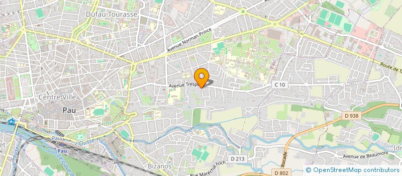 localisation de l'entreprise APPART EVASION à PAU