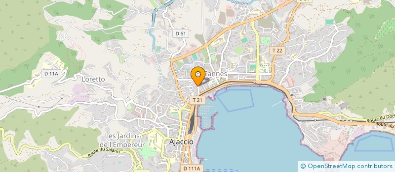 localisation de l'entreprise APPART'HOTEL AJACCIO à AJACCIO