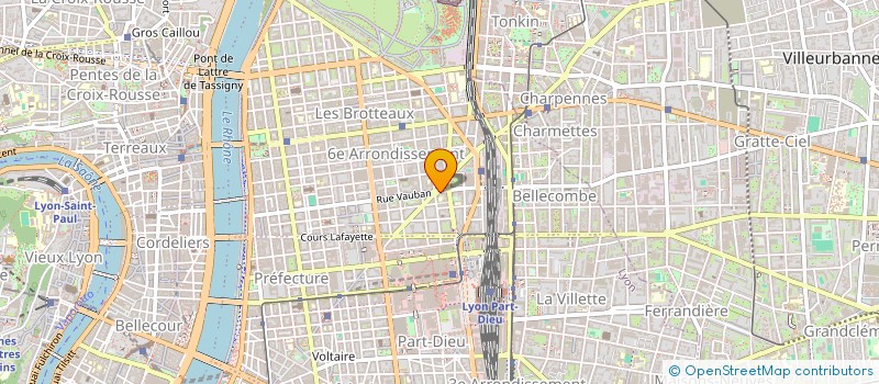 localisation de l'entreprise APPART IMMO à LYON