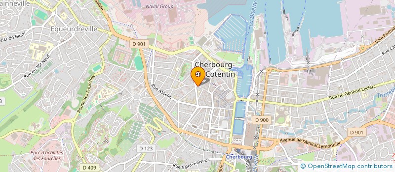 localisation de l'entreprise APPART MANIA à CHERBOURG-EN-COTENTIN