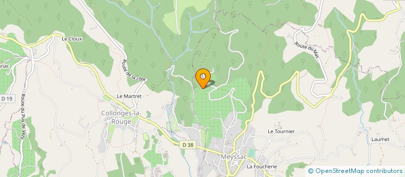 localisation de l'entreprise APPART PROMO ARTIS RURAL TRADI  CUREMONTE