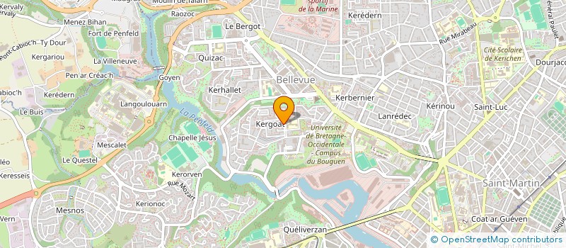 localisation de l'entreprise APPART RANDON à BREST