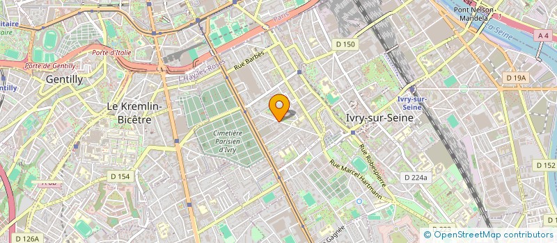 localisation de l'entreprise APPART RIMARD à IVRY-SUR-SEINE