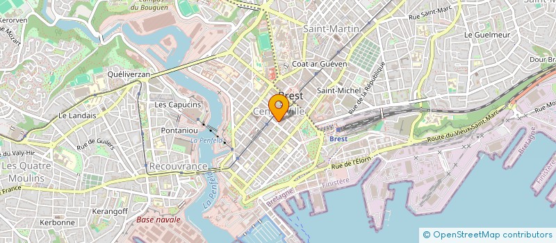 localisation de l'entreprise APPART TOGETHER  BREST