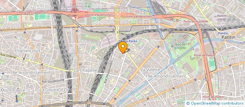 localisation de l'entreprise APPART19E  PARIS