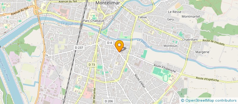 localisation de l'entreprise APPART5  MONTELIMAR