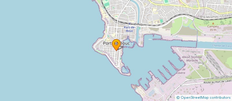 localisation de l'entreprise APPARTEMENT 1  PORT-DE-BOUC