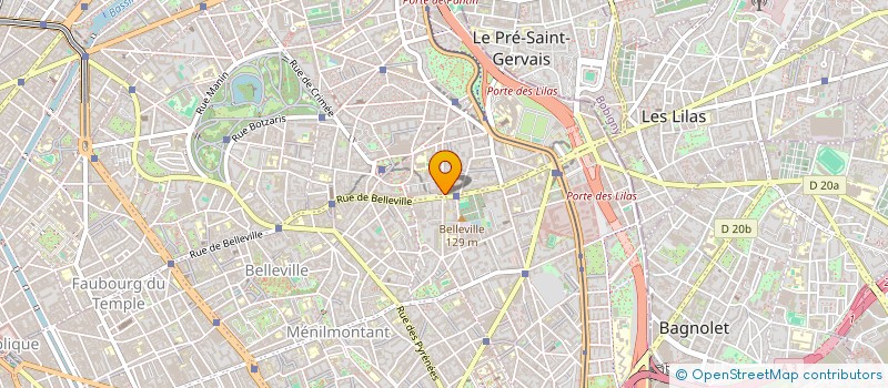 localisation de l'entreprise APPARTEMENT 2 POTAIN  PARIS