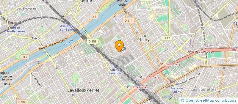 localisation de l'entreprise APPARTEMENT 27 RUE DE NEUILLY 92110 à CLICHY
