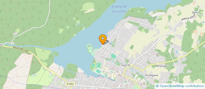 localisation de l'entreprise APPARTEMENT 29 DU LAC SOUSTONS  SOUSTONS