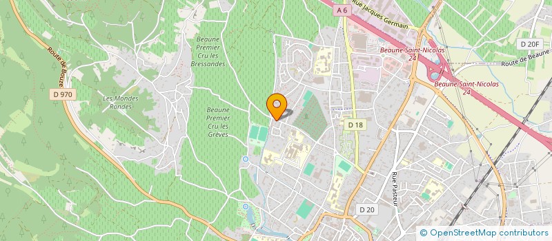 localisation de l'entreprise APPARTEMENT 33C à BEAUNE