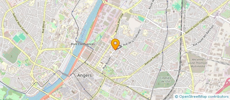 localisation de l'entreprise APPARTEMENT ANGERS à ANGERS