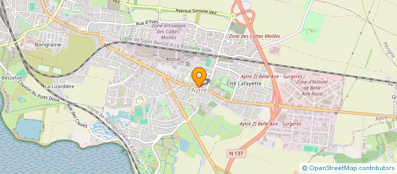 localisation de l'entreprise APPARTEMENT AYTRE  AYTRE