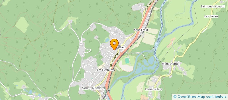 localisation de l'entreprise APPARTEMENT COSY AVEC VUE SUR LES MONTAGNES  SAINT-NABORD