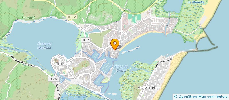 localisation de l'entreprise APPARTEMENT GRUISSAN à GRUISSAN
