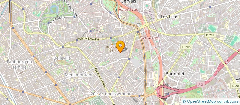 localisation de l'entreprise APPARTEMENT IOANA & AYOUE  PARIS