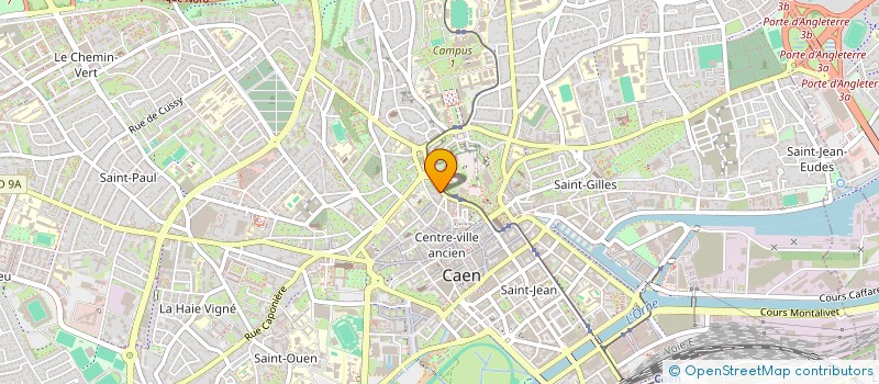 localisation de l'entreprise APPARTEMENT LE CONQUERANT à CAEN