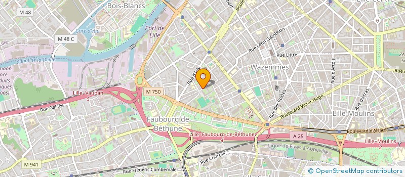 localisation de l'entreprise APPARTEMENT LILLE 1  LILLE